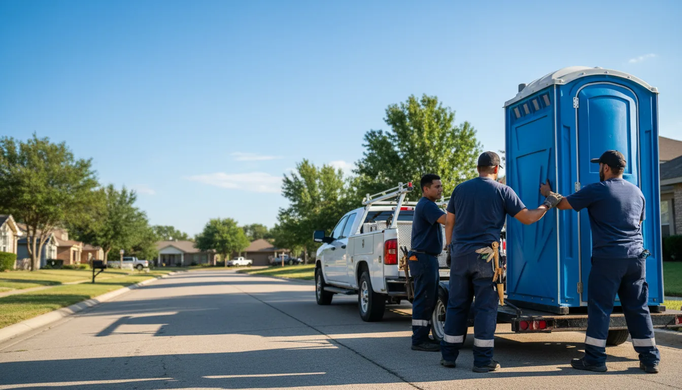 Portable Toilet Rental in Wever, IA near me